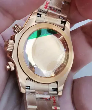 Rolex Daytona Gold Automatic 40 mm geam Safir bezel Ceramic - imagine 5