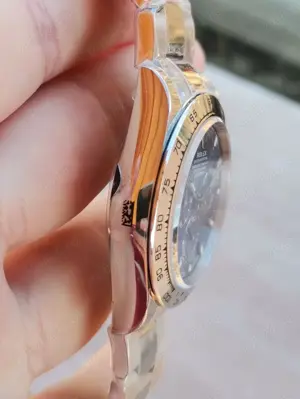 Rolex Daytona Cronograf Valjoux 7750 904L Ceramic Safir 40 mm - imagine 5