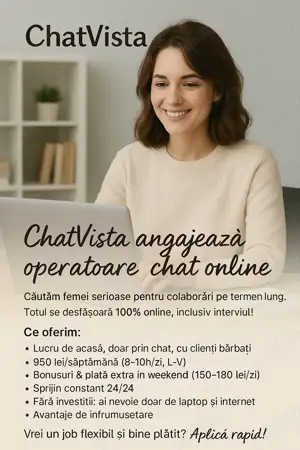 Job online pentru femei   Fără experiență, fără investiții, doar laptop și internet