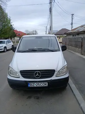 Mercedes Vito 2007 ,cdi 2200.6viteze.5 locuri  XXL ESTRA  LONG.Se deplasează pe ori ce distanțe.  - imagine 3