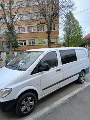 Mercedes Vito 2007 ,cdi 2200.6viteze.5 locuri  XXL ESTRA  LONG.Se deplasează pe ori ce distanțe. 