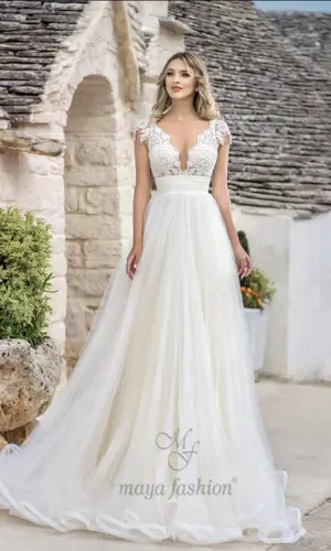 Vând rochie mireasă nouă,Maya Fashion 