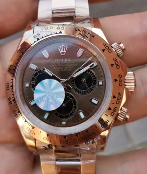 Replica Clona Rolex Daytona 116505, Oyster, CHOCOLATE AND BLACK