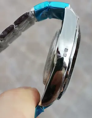 Replica Clona Rolex Daytona 116509, Oyster, Alb, Cifre Arabe - imagine 2