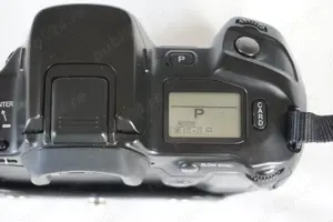 Minolta originale: obiectiv zoom, flash, carduri, curea, toc husa - imagine 3