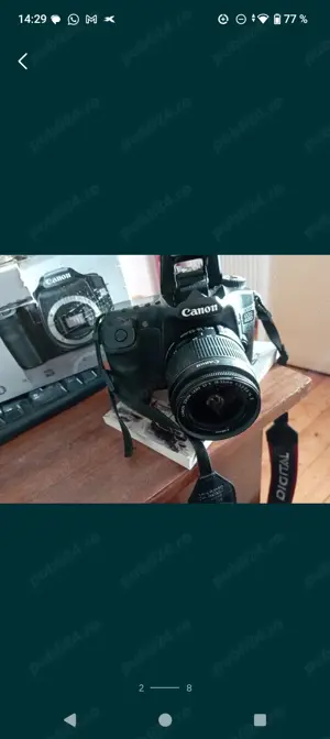 Vând Kit sau body Canon 40D, DSRL, 20.000 cadre, live View, Japan