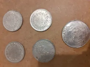 Monede diverse, nu sunt din argint