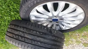 Set jenti aliaj cu anvelope de vară 5x108x17 - imagine 6