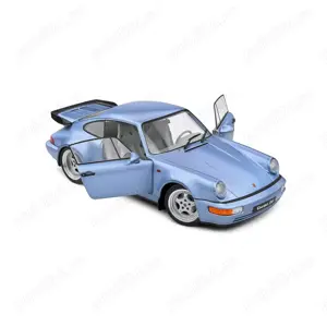 Porsche 911 Turbo light blue metalic 1990