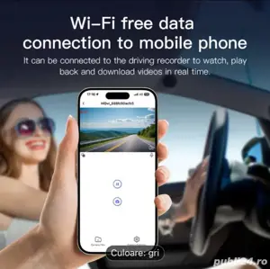 Cameră de bord Wireless + card 32GB - imagine 5