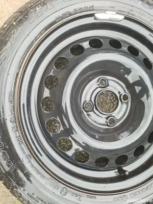 Roti vara anvelope plus jante opel astra g  195 60 15 - imagine 3