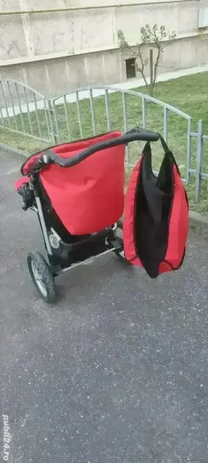 carucior baby relax 3 roti folosit - imagine 3