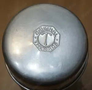 Termos original vechi RDG, exceptional, obiect rar de colectie - imagine 4