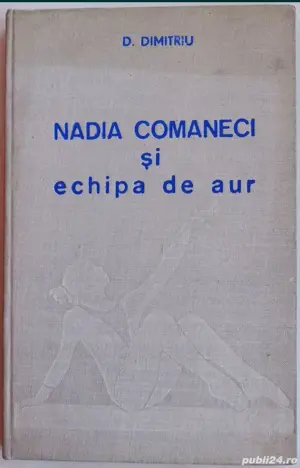 Nadia Comăneci 1978, Echipa de Aur, Carte cu dedicație , autograf