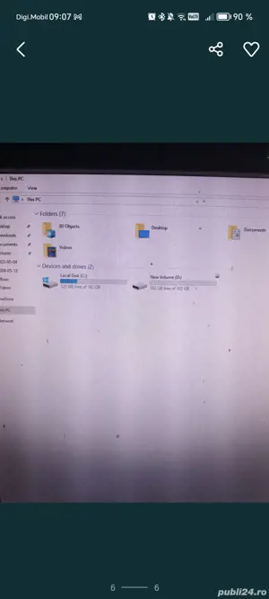 Monitor Calculator mini Hp Elite Desk 800G1 i5 - imagine 5