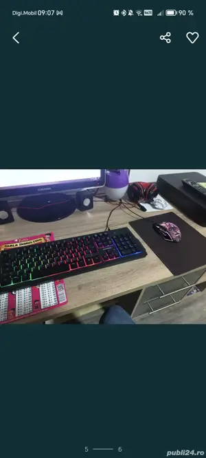 Monitor Calculator mini Hp Elite Desk 800G1 i5 - imagine 3