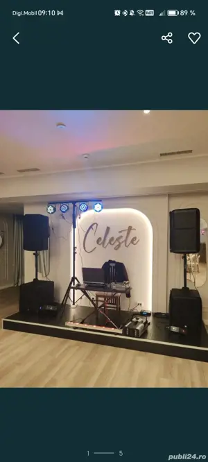 Sistem sunet Dj activ Rcf 2basi 705 si 2 topuri 915A - imagine 3