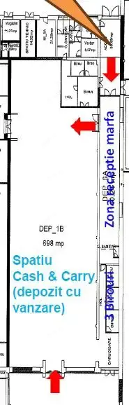 Spatiu comercial Afumati, cu acces din DN2, posibilitate DSV - imagine 2