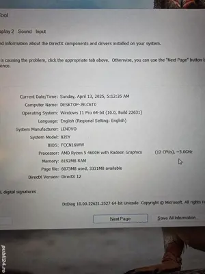 Laptop Lenovo Ideapad 15ARH05 - imagine 5