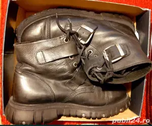 Bocanci Piele 46 - imagine 3