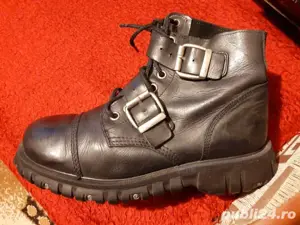 Bocanci Piele 46 - imagine 2