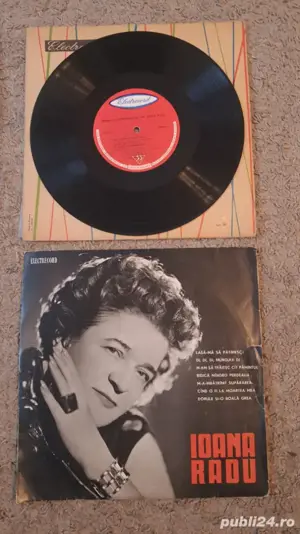 Disc Vinil Ioana Radu 4versiuni Romante si Muzica populara veche, impecabile - imagine 4