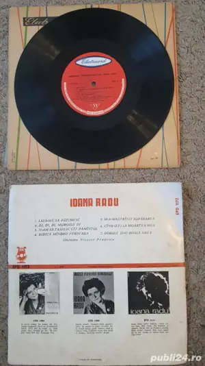 Disc Vinil Ioana Radu 4versiuni Romante si Muzica populara veche, impecabile - imagine 5