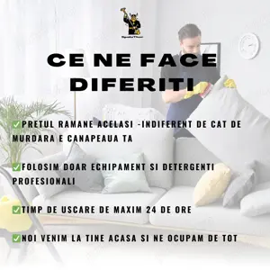 Curatare canapele saltele tapiterii - imagine 2