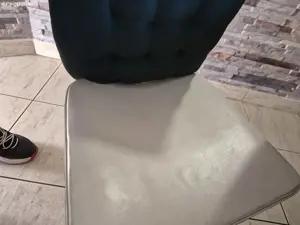 Masa cu scaune piele 6 persoane  - imagine 4