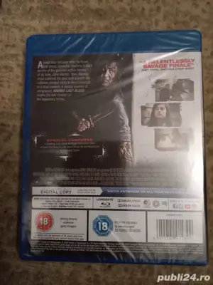 Sylvester STALLONE,RAMBO 5,Last BLOOD,(ULTIMA luptă)blu ray,Sigilat,colecție rară  - imagine 2