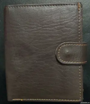 vând portofel bărbătesc din piele, NOU  - imagine 5