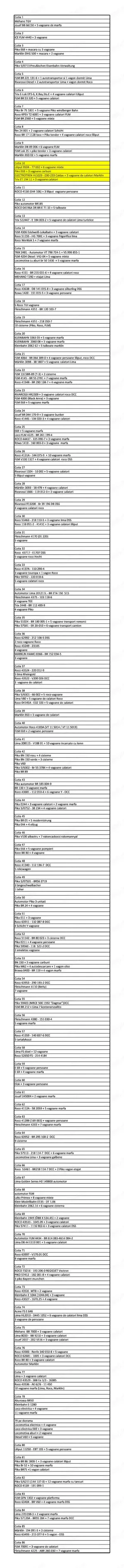 Colectie mare de trenulet electric H0 - imagine 5