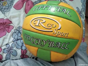 minge de volei din piele