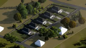 Ansamblu nou de case in Horodnicul de Sus