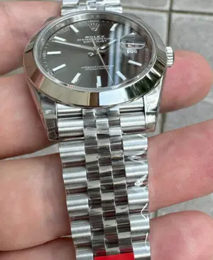 Rolex Datejust 41mm Jubilee 904L Grey VS3235 72h Rezerva de Putere - imagine 2