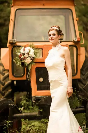 Rochie mireasă sirena - imagine 5