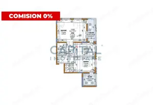 Apartament 3 camere Marasti 