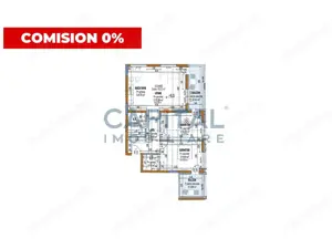 Apartament 3 camere Marasti 