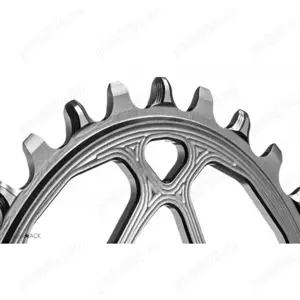 Foaie Absolute Black OVAL SHIMANO Direct Mount 1X Chainring - 28T