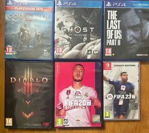  Vând jocuri originale pentru Nintendo Switch, PC și PS4   Stare excelentă   Prețuri corecte