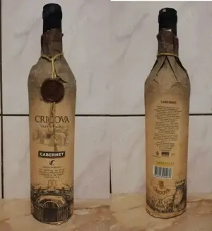 (2015) Vin Rosu Sec CABERNET, 9%, 0.75L, 11 ani, Cricova - imagine 2