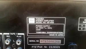 Amplificator 80W Toshiba SB-56 - imagine 4