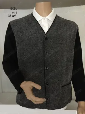 Cardigan barbati . - imagine 3