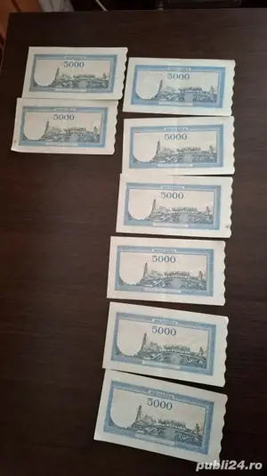bancnote bani 5000 lei 1945 - imagine 3