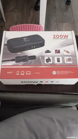 Invertor auto portabil 12V
