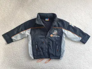 Geaca bebe marimea 98, impermeabila, cu gluga - imagine 3