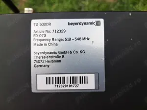 Vand sistem wireless dual Beyerdynamic TG 500 - imagine 2