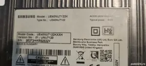 Samsung 40nu7122k kant-su nu7100 bn9646783 cy-nn040hglv3v  - imagine 4