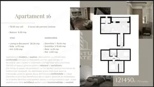 Apartament cu 3 camere tip penthouse, zona Planetelor