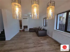 De inchiriat Casa complet mobilata si utilata noua, standarde ridicate, 4 camere, 2 bai si 410 mp te